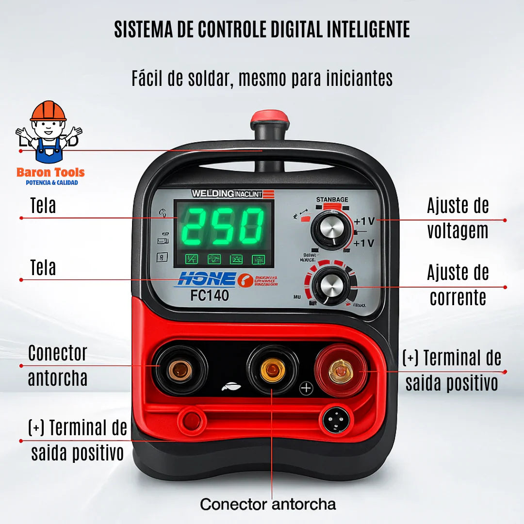 Máquina de solda a Laser Amp 3 em 1 MIG MMA TIG - BLACK FRIDAY 🔥