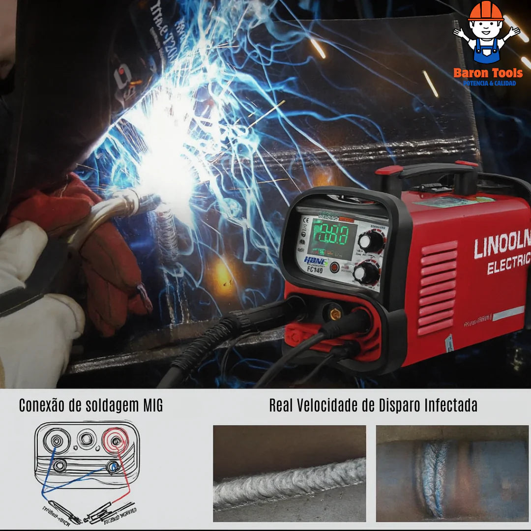 Máquina de solda a Laser Amp 3 em 1 MIG MMA TIG - BLACK FRIDAY 🔥