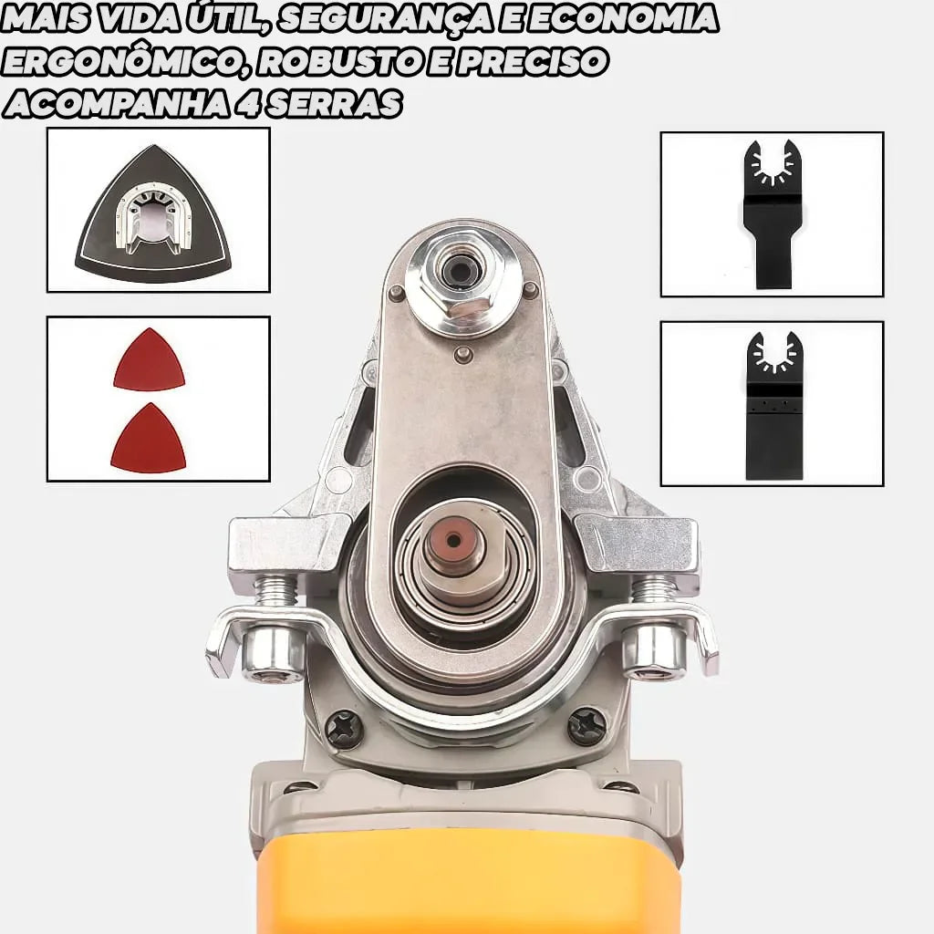 Kit Adaptador Oscilante™ - Multi Ferramentas + 2 Chaves de BRINDE