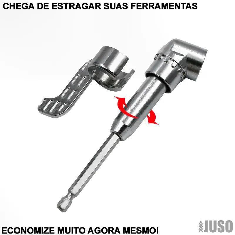 Power Drill™ Adaptador de Broca Angular 105°- Magnético e Funcional + Brinde