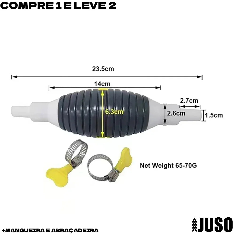 FluxoFácil™ - Bomba de Sucção Manual Inteligente