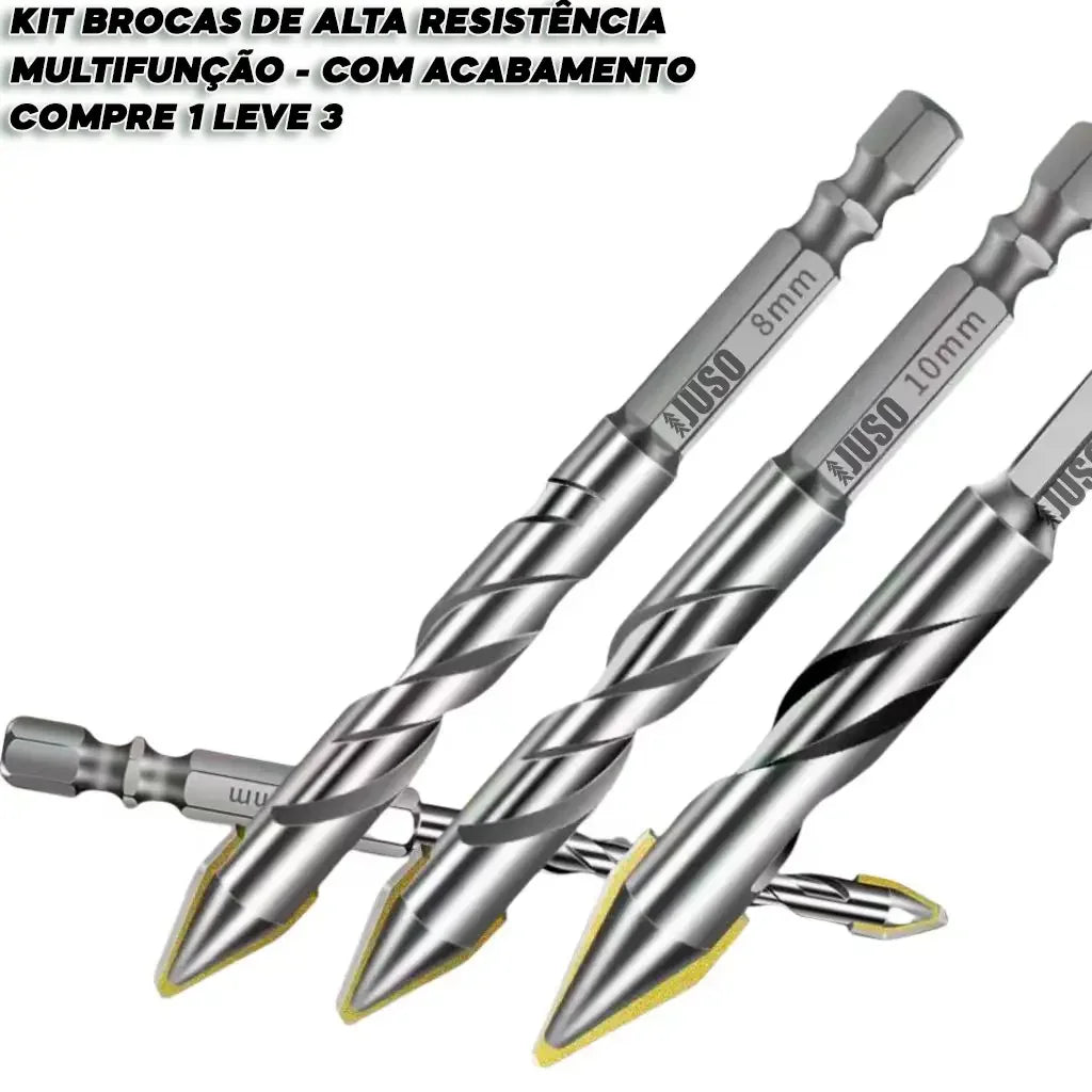 Kit Brocas Helicoidais Excêntrica de Alta Qualidade™