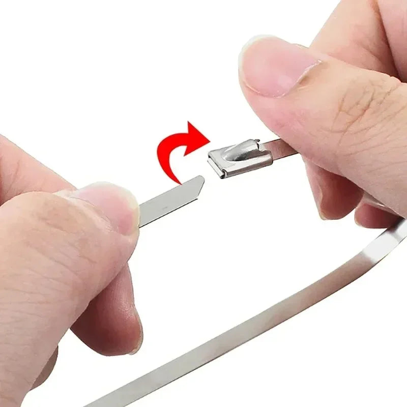 Kit Braçadeira de Aço