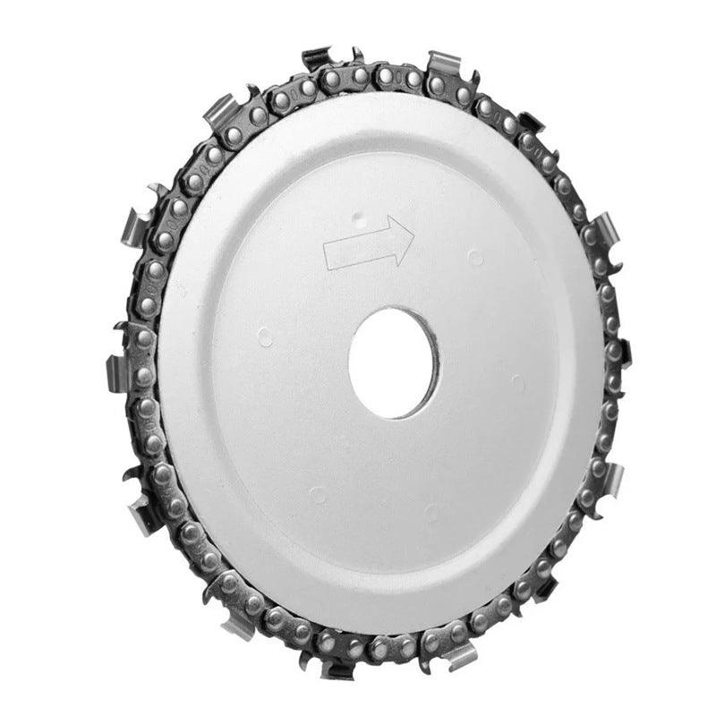 Placa de corrente para rebarbadora