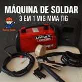 Máquina de solda a Laser Amp 3 em 1 MIG MMA TIG - BLACK FRIDAY 🔥