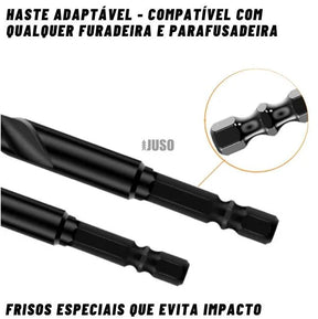 Kit de Brocas Para Porcelanato, Vidro e Cerâmica [COMPRE 5 LEVE 7 + BRINDE]