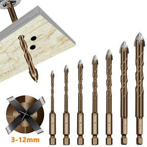 Kit 7 Brocas de Super Destruição - Cruzada