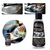 Revitalizador de Farol - Remove, Limpa e Tira Amarelo