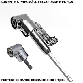 Power Drill™ Adaptador de Broca Angular 105°- Magnético e Funcional + Brinde
