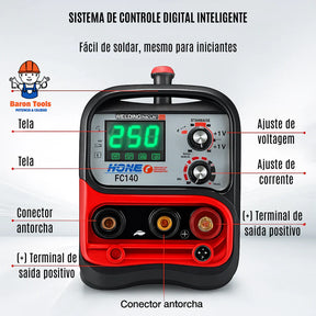 Máquina de solda a Laser Amp 3 em 1 MIG MMA TIG - BLACK FRIDAY 🔥