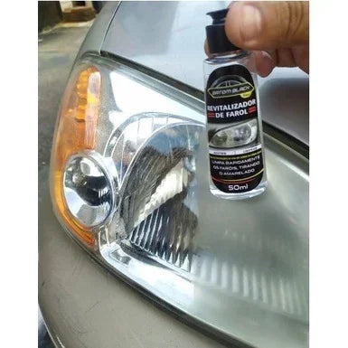 Revitalizador de Farol - Remove, Limpa e Tira Amarelo