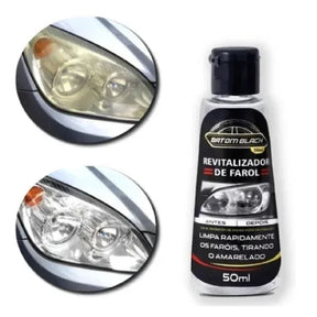 Revitalizador de Farol - Remove, Limpa e Tira Amarelo