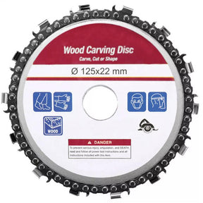 Placa de corrente para rebarbadora