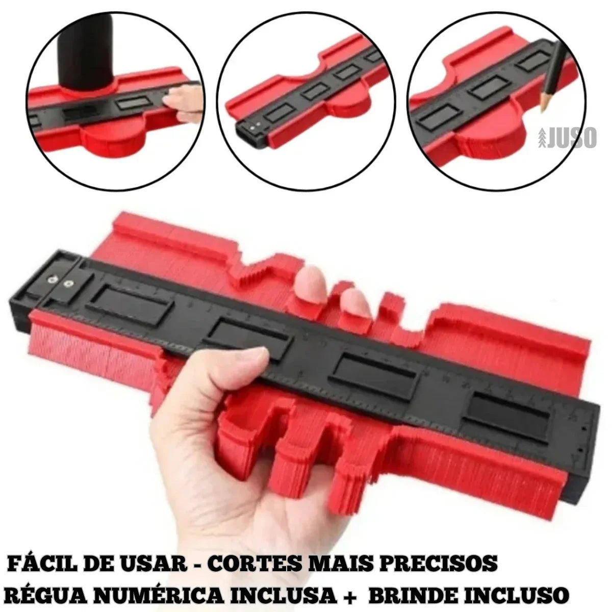 Gabarito Para Contornos e Cortes [ÚLTIMAS UNIDADES]