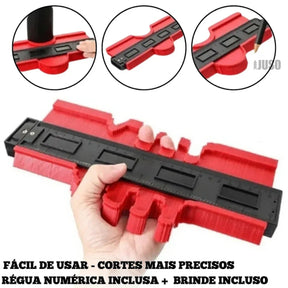 Gabarito Para Contornos e Cortes [ÚLTIMAS UNIDADES]