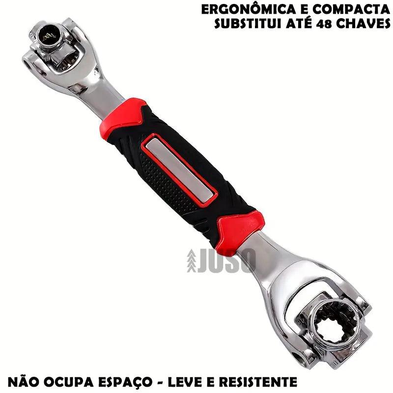 Chave Grip™ 360° - Universal e Multifuncional [48 FUNÇÕES + BRINDE GRÁTIS]