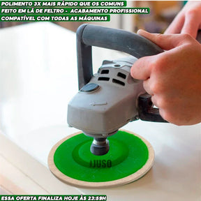 Disco de Polimento em Lã de Feltro™ - [COMPRE 1 LEVE 3]