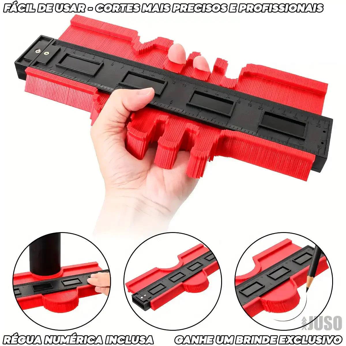 Gabarito Para Contornos e Cortes + Brinde [ÚLTIMAS UNDADES]