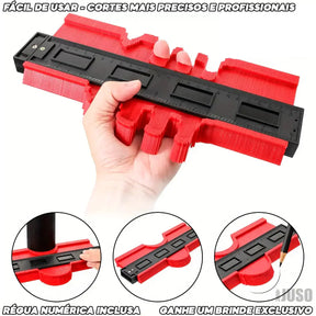 Gabarito Para Contornos e Cortes + Brinde [ÚLTIMAS UNDADES]