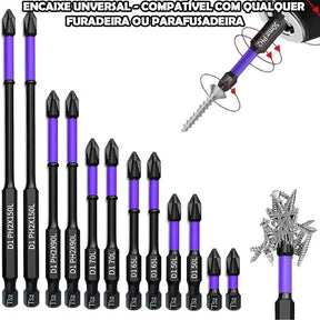 Kit Ponteiras Magnéticas UltraFix™ - Anti-Deslizante [LEVE O DOBRO + BRINDE]