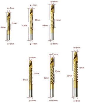 Brocas de TitaniumTwist™ 3 em 1 - Perfura, Corta e Lixa [COMPRE 5 LEVE 6]