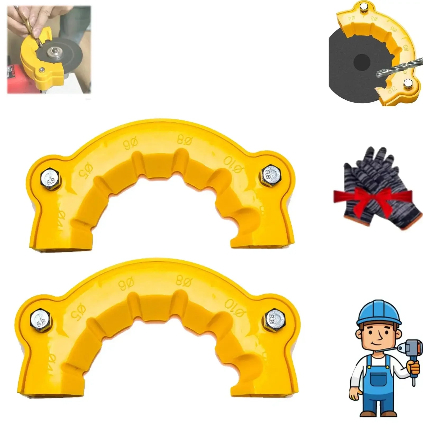 Afiador de Brocas 6 em 1 [LANÇAMENTO]