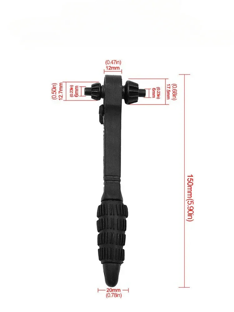 Chave de Catraca Mandril 2 em 1