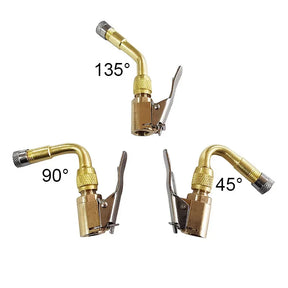 Extensor de  Válvula 45°/90°/135°  [MOTOS, CARROS, BICICLETAS E SCOOTERS]