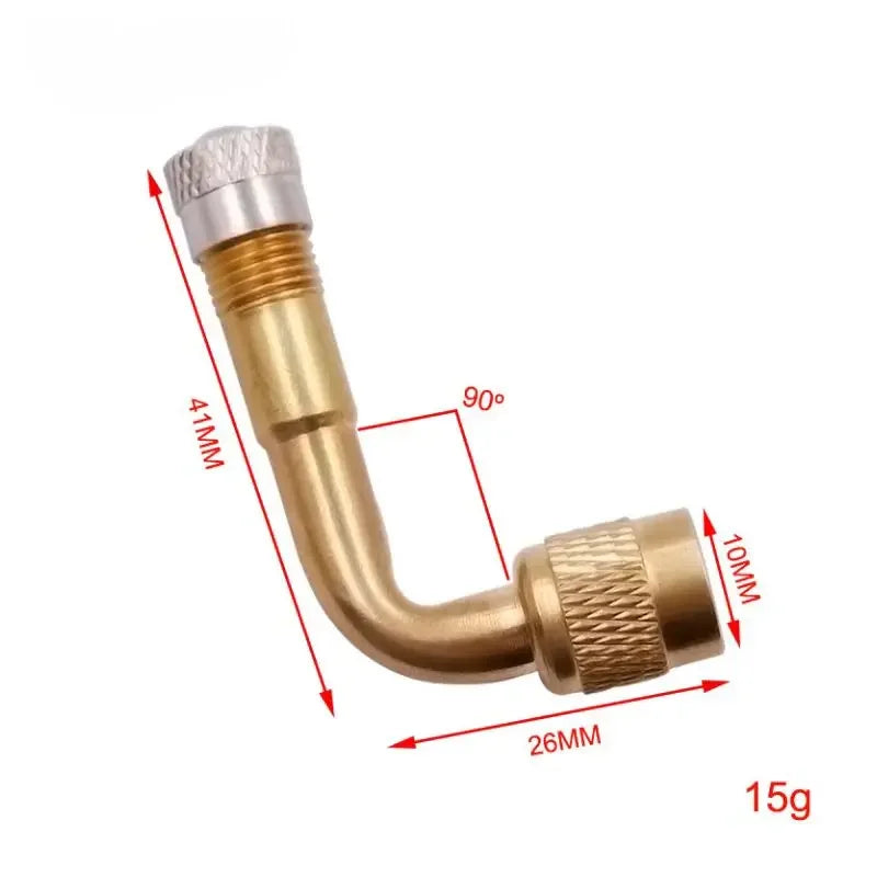 Extensor de  Válvula 45°/90°/135°  [MOTOS, CARROS, BICICLETAS E SCOOTERS]
