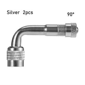 Adaptador Válvula Universal 90° - [CARRO, BICICLETA, MOTO E SCOOTER]