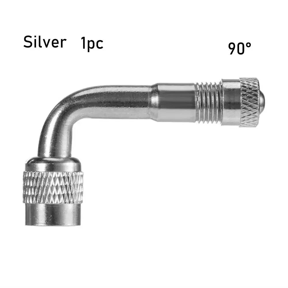 Adaptador Válvula Universal 90° - [CARRO, BICICLETA, MOTO E SCOOTER]