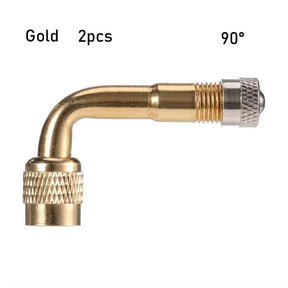 Adaptador Válvula Universal 90° - [CARRO, BICICLETA, MOTO E SCOOTER]