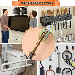 Kit Bucha Zincada de Alta Fixação