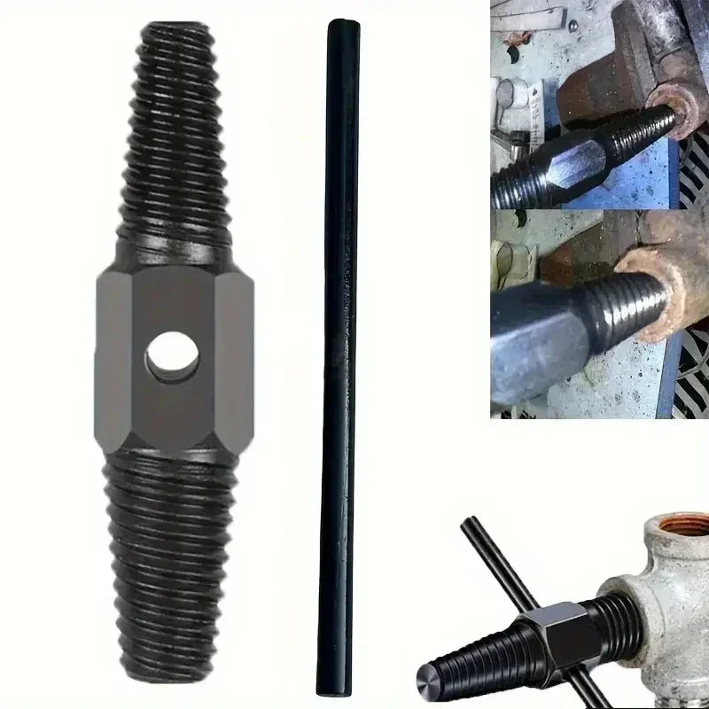 Extrator de Parafuso Quebrado 2 Cabeças