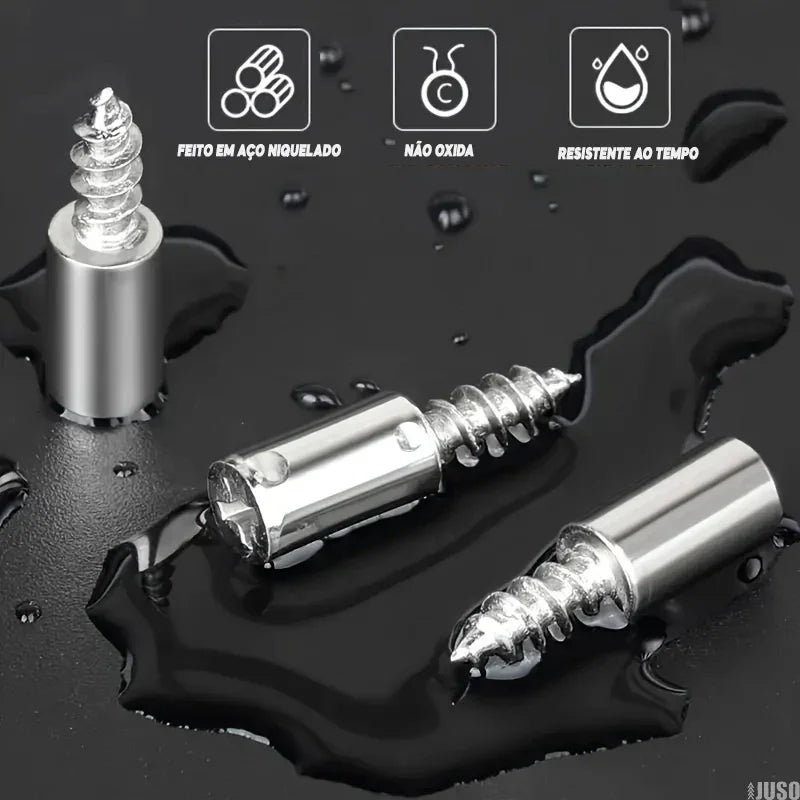 Kit Suporte Auto-Roscante para Prateleiras™ [+BRINDE GRÁTIS]