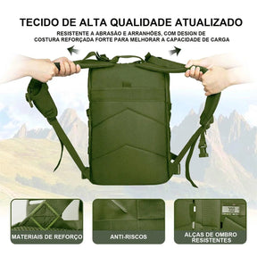 Mochila Tática FORTRESS™ -  Alta Capacidade