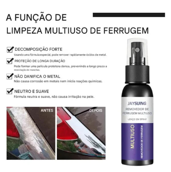 Spray Multiuso Removedor de Ferrugem 4 em 1™ + BRINDE